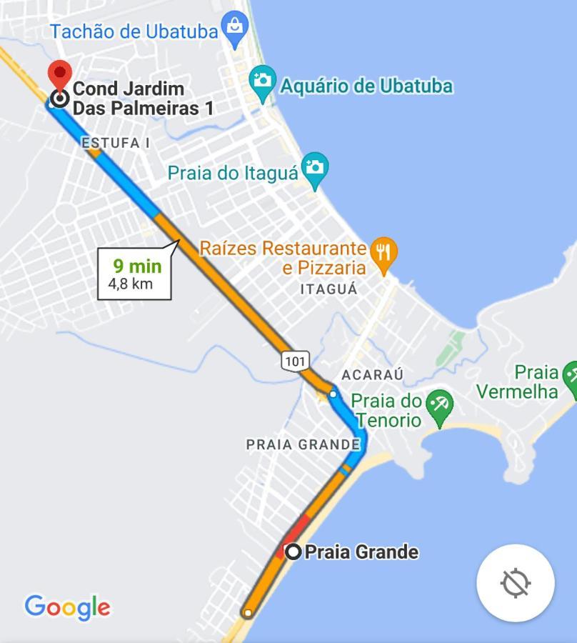 Apartamento Em Ubatuba Proximo A Praia Grande מראה חיצוני תמונה